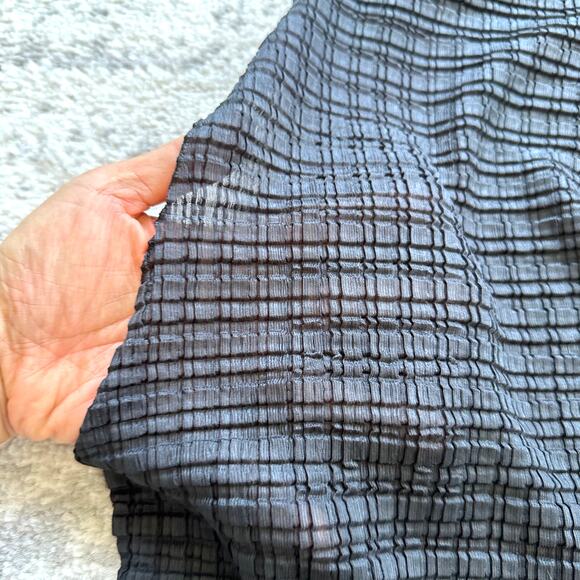 ZARA Black Semi-Sheer Sleeveless Top Size M - Picture 5 of 7